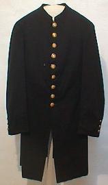 Mass. Militia officer's frock coat