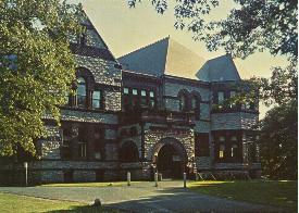Forbes Library, designed by William Brockelsby