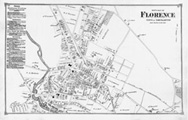 Map of Florence, 1873