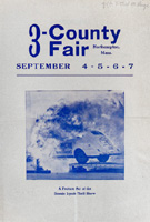 Three County Fair program, 1941