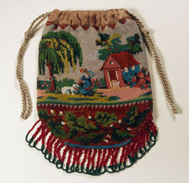 Bead-Knitted Bag