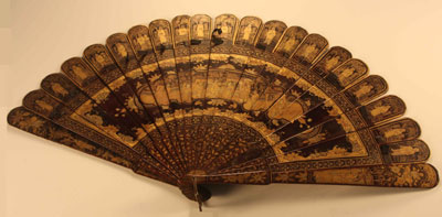 Brise fan, circa 1840-1850