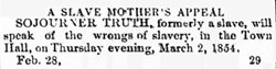 Notice, 1854