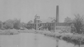 Silk factory and boardinghouse